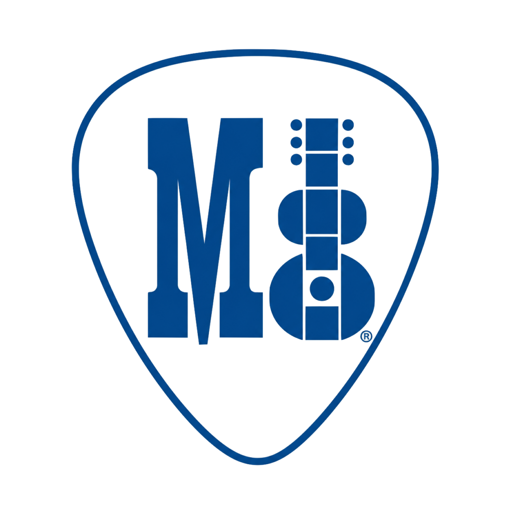 McCabe’s M8 guitar pick mark