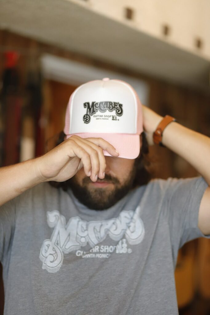 McCabe’s trucker hat